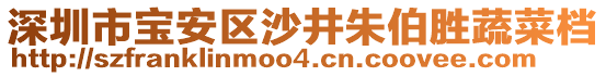 深圳市寶安區(qū)沙井朱伯勝蔬菜檔