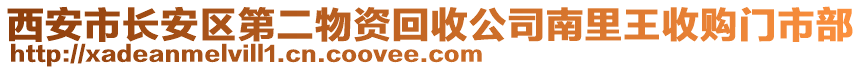 西安市長安區(qū)第二物資回收公司南里王收購門市部