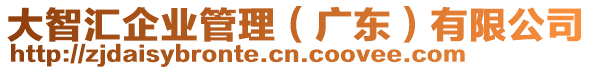 大智匯企業(yè)管理（廣東）有限公司