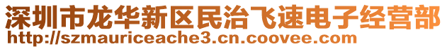 深圳市龍華新區(qū)民治飛速電子經(jīng)營部