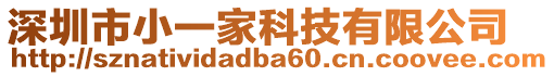 深圳市小一家科技有限公司