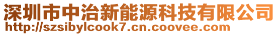 深圳市中治新能源科技有限公司