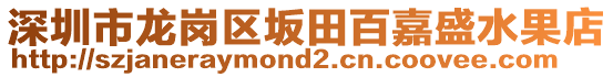 深圳市龍崗區(qū)坂田百嘉盛水果店