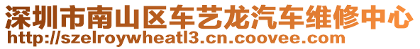 深圳市南山區(qū)車藝龍汽車維修中心