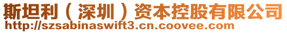 斯坦利（深圳）資本控股有限公司