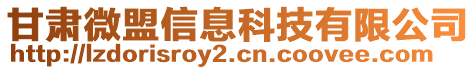 甘肅微盟信息科技有限公司