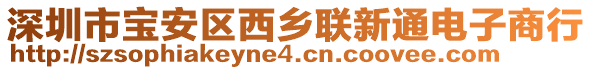 深圳市寶安區(qū)西鄉(xiāng)聯(lián)新通電子商行