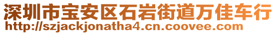 深圳市寶安區(qū)石巖街道萬(wàn)佳車行