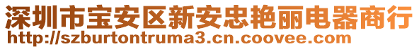 深圳市寶安區(qū)新安忠艷麗電器商行