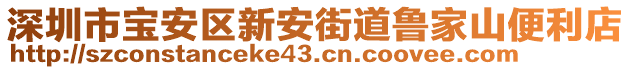 深圳市寶安區(qū)新安街道魯家山便利店