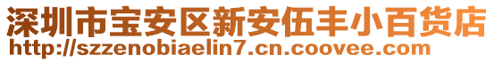 深圳市寶安區(qū)新安伍豐小百貨店