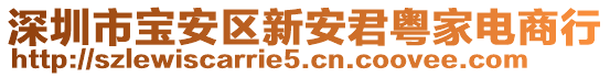 深圳市寶安區(qū)新安君粵家電商行