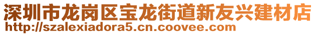 深圳市龍崗區(qū)寶龍街道新友興建材店