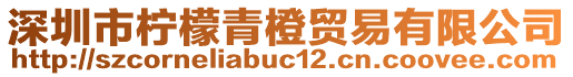 深圳市檸檬青橙貿(mào)易有限公司