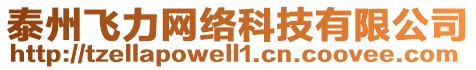 泰州飛力網(wǎng)絡(luò)科技有限公司