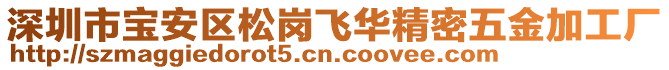 深圳市寶安區(qū)松崗飛華精密五金加工廠