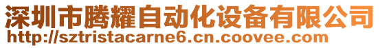 深圳市騰耀自動化設(shè)備有限公司