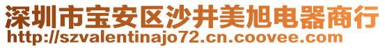 深圳市寶安區(qū)沙井美旭電器商行