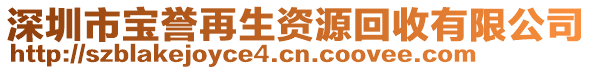 深圳市寶譽(yù)再生資源回收有限公司