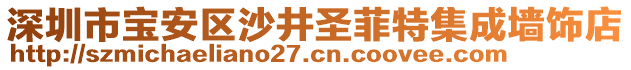 深圳市寶安區(qū)沙井圣菲特集成墻飾店