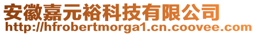 安徽嘉元裕科技有限公司