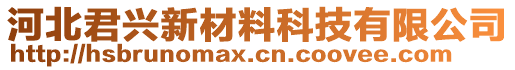 河北君興新材料科技有限公司