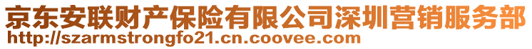 京東安聯(lián)財(cái)產(chǎn)保險(xiǎn)有限公司深圳營(yíng)銷服務(wù)部