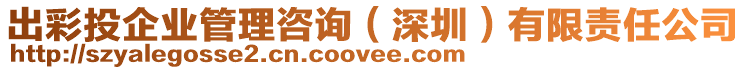出彩投企業(yè)管理咨詢（深圳）有限責(zé)任公司