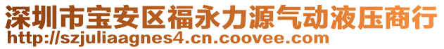 深圳市寶安區(qū)福永力源氣動液壓商行