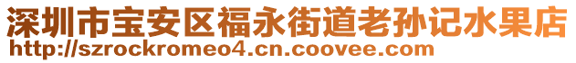 深圳市寶安區(qū)福永街道老孫記水果店