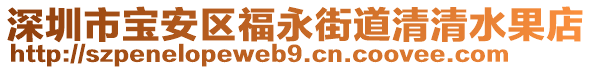 深圳市寶安區(qū)福永街道清清水果店