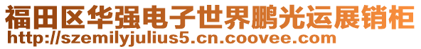 福田区华强电子世界鹏光运展销柜