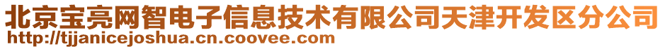 北京宝亮网智电子信息技术有限公司天津开发区分公司