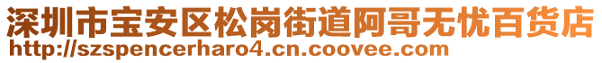 深圳市寶安區(qū)松崗街道阿哥無憂百貨店