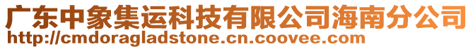 廣東中象集運(yùn)科技有限公司海南分公司