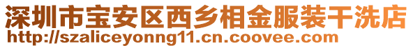 深圳市寶安區(qū)西鄉(xiāng)相金服裝干洗店