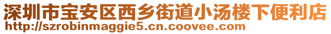 深圳市寶安區(qū)西鄉(xiāng)街道小湯樓下便利店