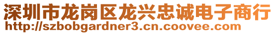 深圳市龍崗區(qū)龍興忠誠(chéng)電子商行