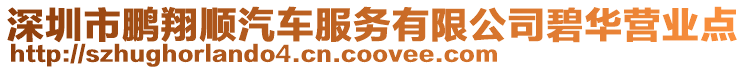 深圳市鹏翔顺汽车服务有限公司碧华营业点