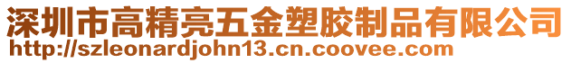 深圳市高精亮五金塑膠制品有限公司