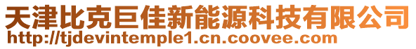 天津比克巨佳新能源科技有限公司