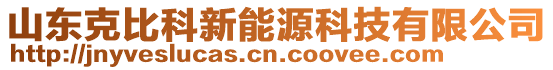 山東克比科新能源科技有限公司