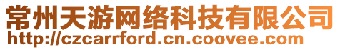 常州天游網(wǎng)絡(luò)科技有限公司