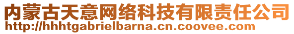 內(nèi)蒙古天意網(wǎng)絡(luò)科技有限責(zé)任公司