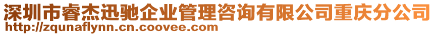 深圳市睿杰迅馳企業(yè)管理咨詢有限公司重慶分公司