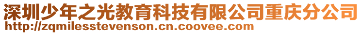 深圳少年之光教育科技有限公司重慶分公司