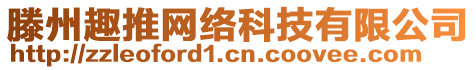 滕州趣推網(wǎng)絡(luò)科技有限公司