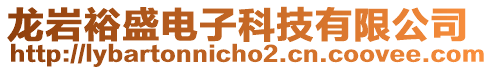 龍巖裕盛電子科技有限公司