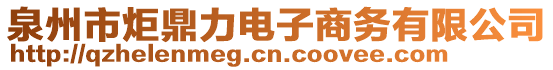 泉州市炬鼎力電子商務(wù)有限公司