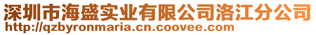 深圳市海盛实业有限公司洛江分公司